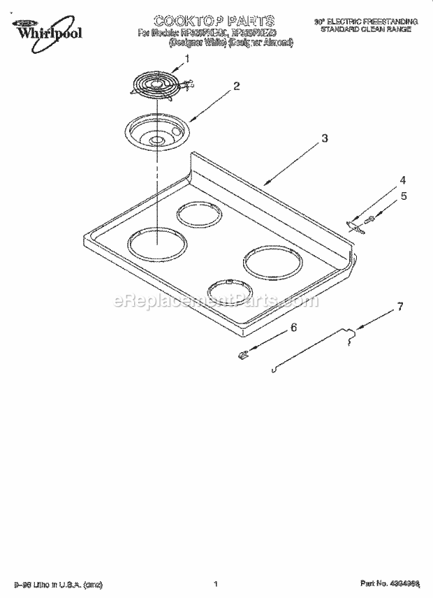 Whirlpool RF325PXEQ0 30