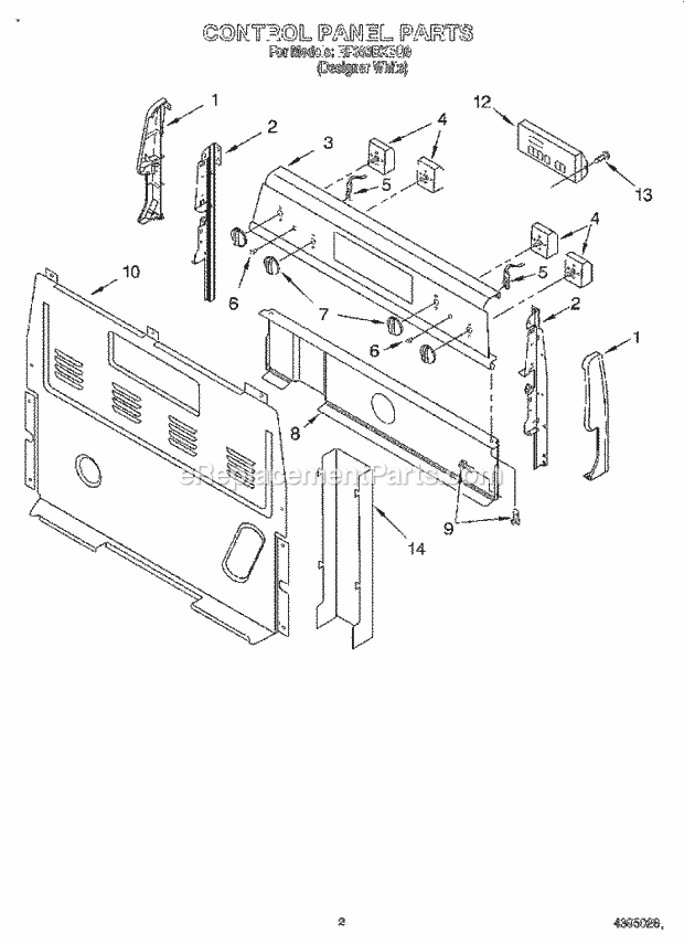 Whirlpool RF360BXEQ0 30