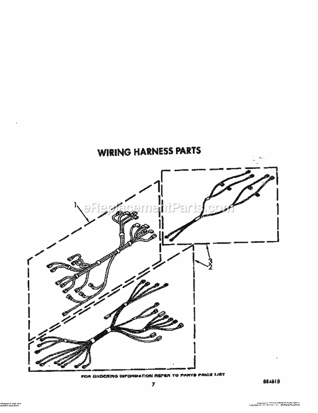 Whirlpool RF366BXVN1 Range Wiring Harness Diagram
