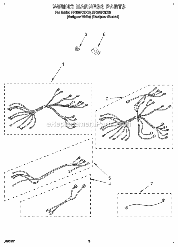 Whirlpool RF366PXDZ0 30