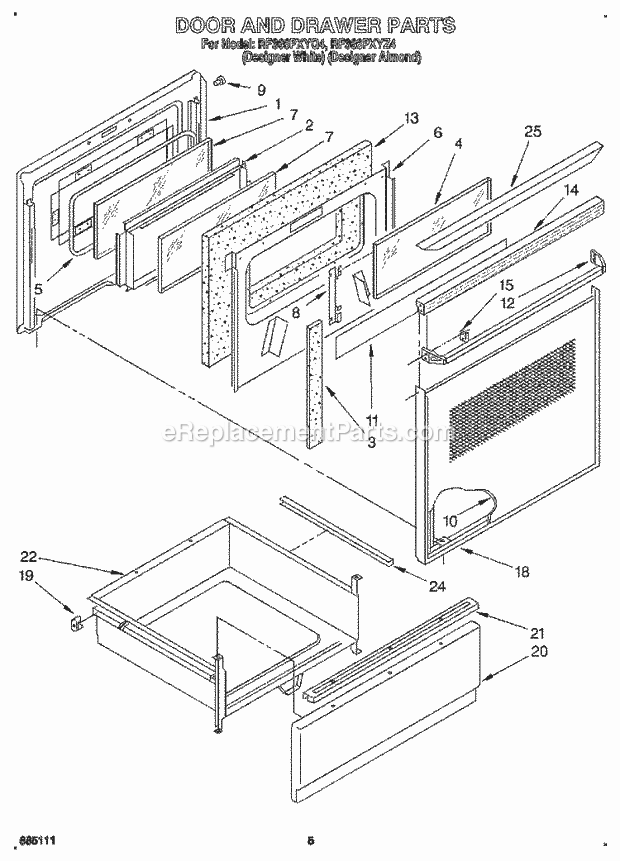 Whirlpool RF366PXYQ4 30