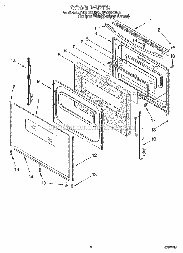 Whirlpool RF376PXEZ0 30