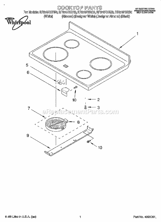 Whirlpool RF378PXGQ0 30