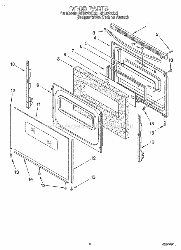 Whirlpool RF385PXEZ0 30