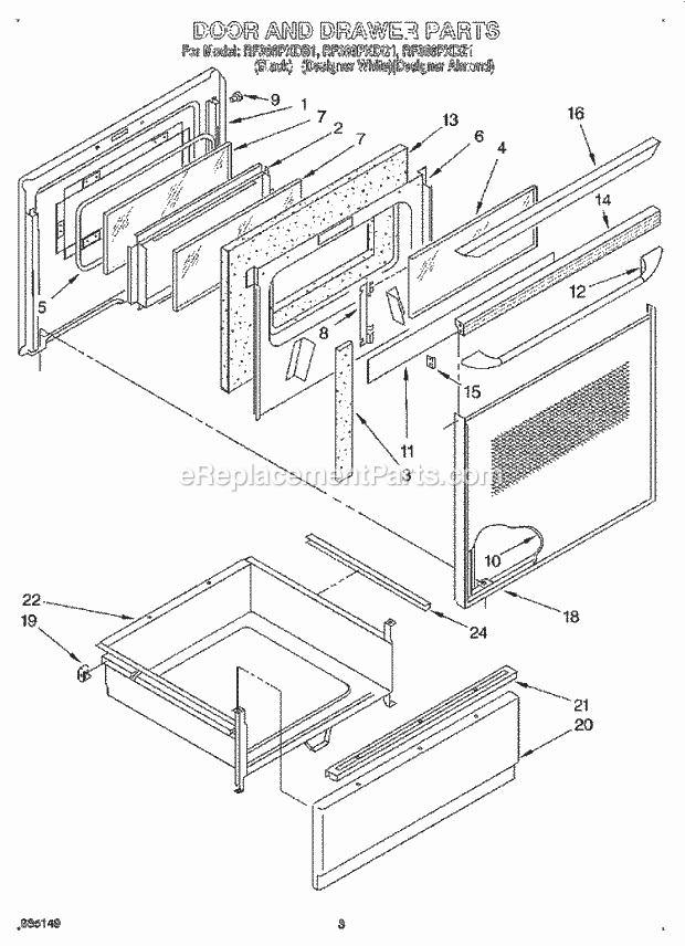 Whirlpool RF386PXDQ1 30