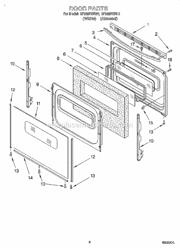 Whirlpool RF386PXEN0 30