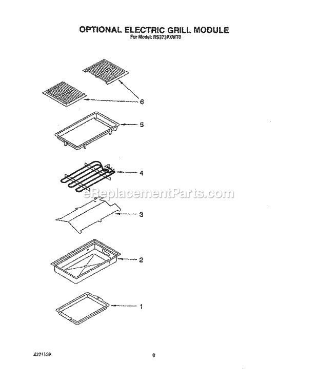 Whirlpool RS373PXWT0 30