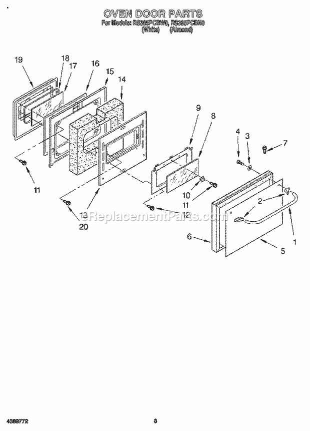 Whirlpool RS385PCBN0 30