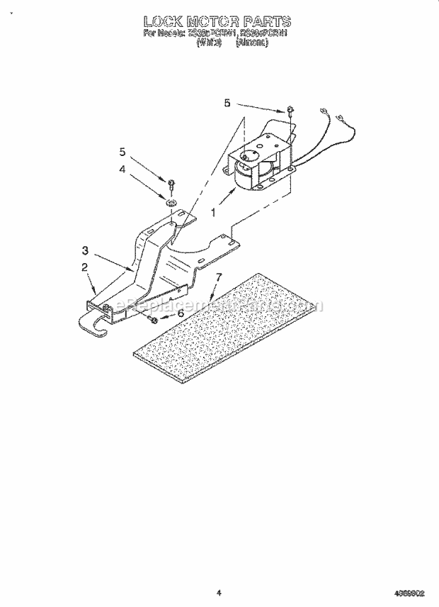 Whirlpool RS385PCBN1 30