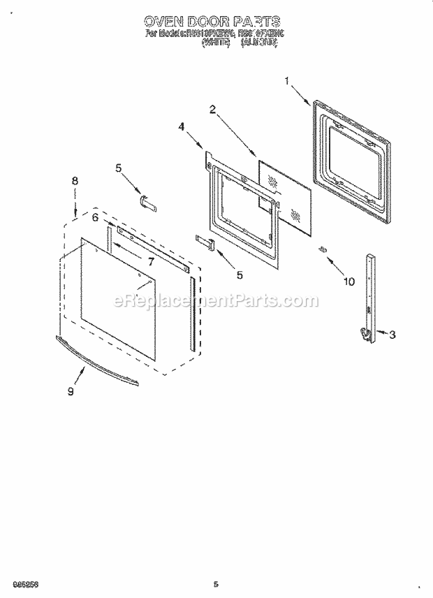 Whirlpool RS610PXEN0 30