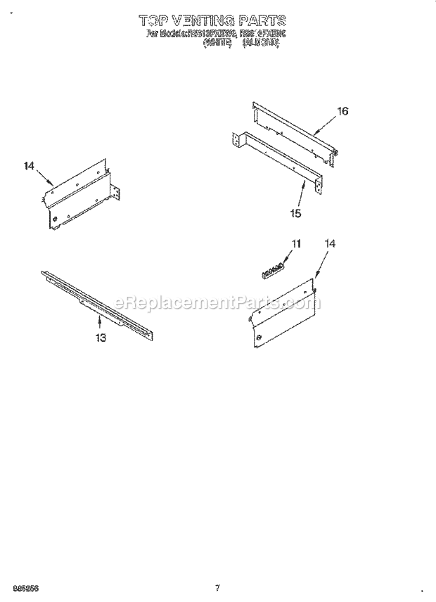 Whirlpool RS610PXEN0 30