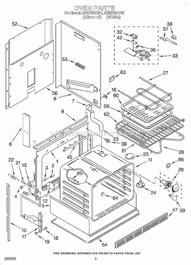 Whirlpool RS6755XYN1 30