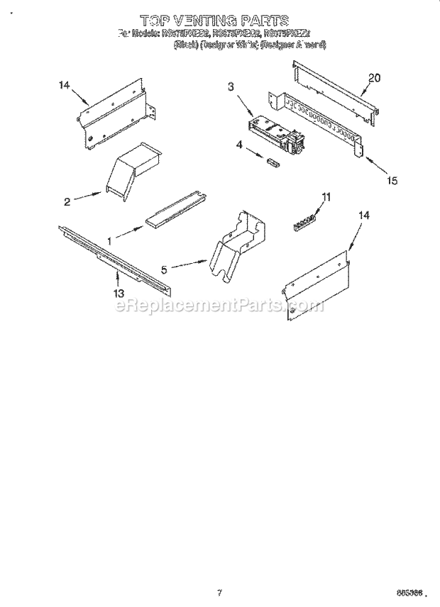 Whirlpool RS675PXEB2 30