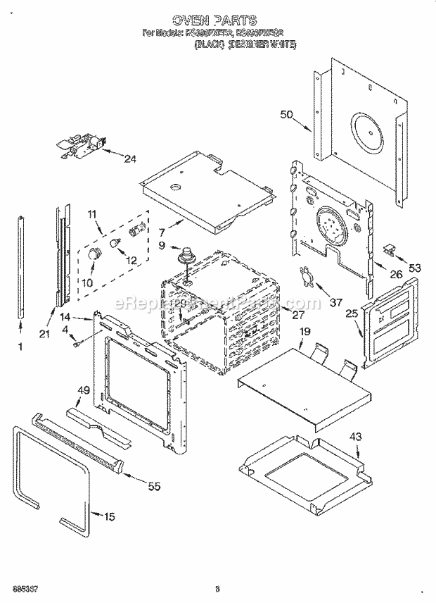 Whirlpool RS696PXEB2 30