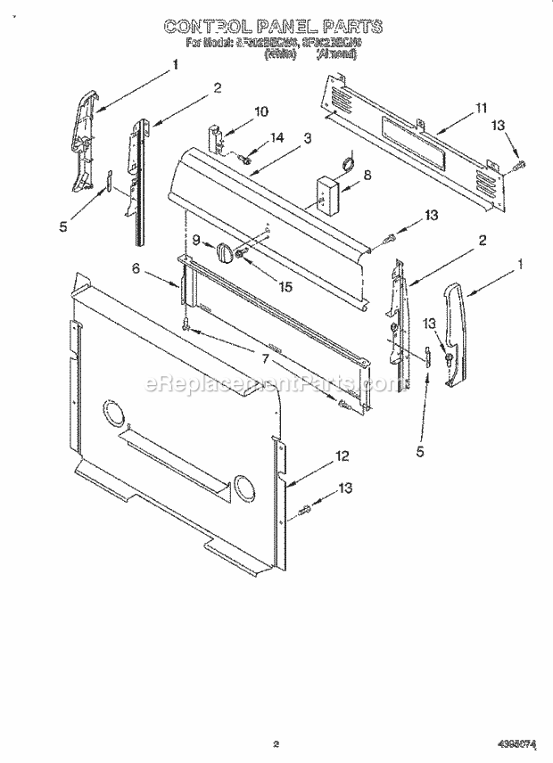 Whirlpool SF302BEGN0 30