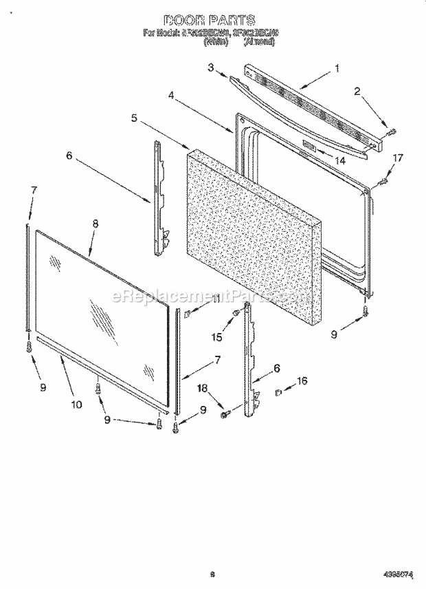 Whirlpool SF302BEGN0 30