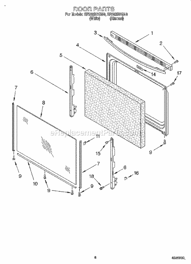 Whirlpool SF302BSGN0 30