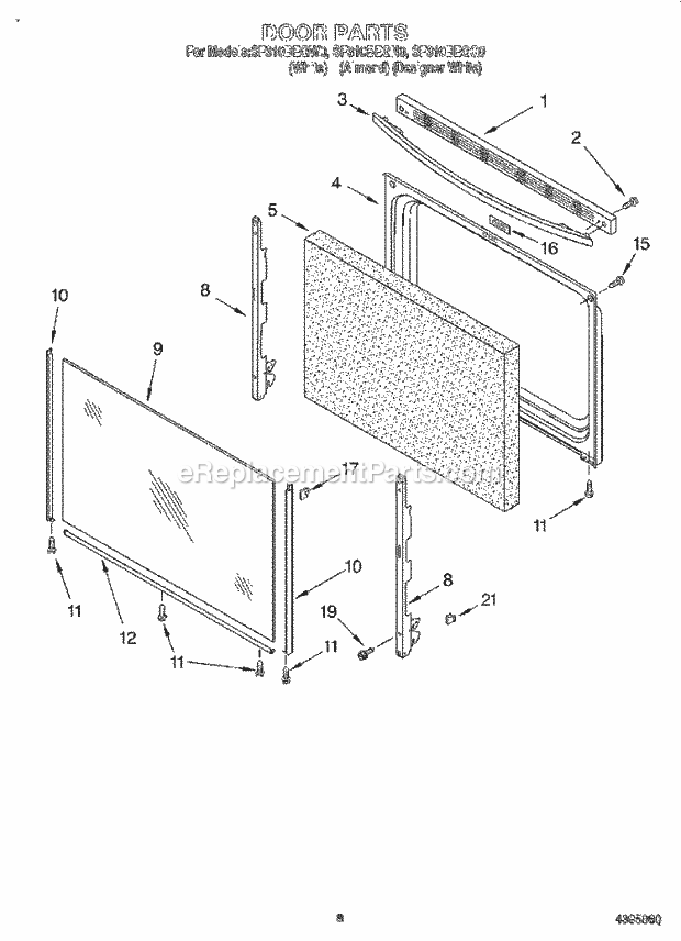 Whirlpool SF310BEGN0 30