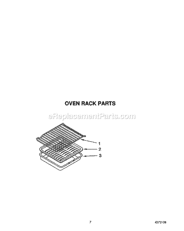 Whirlpool SF310PEYN1 Range Oven Rack, Lit/Optional Diagram