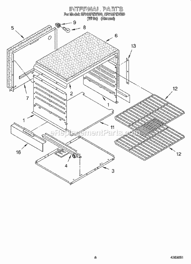 Whirlpool SF318PEWW0 30