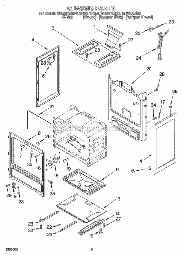 Whirlpool SF325PEGZ0 30