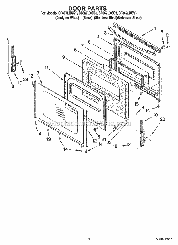 Whirlpool SF367LSXQ1 30