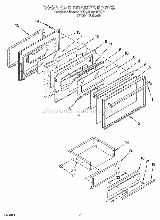 Whirlpool SF387PEYN7 30