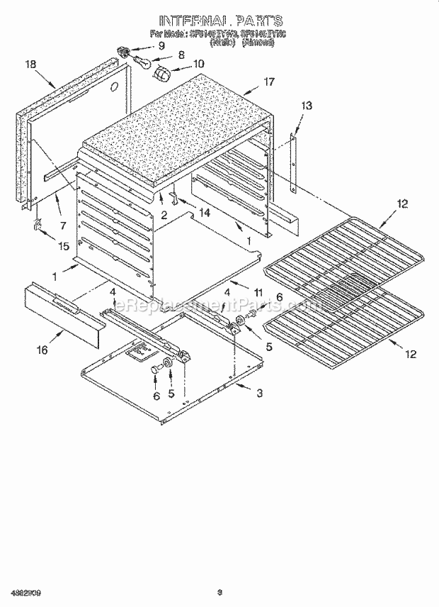 Whirlpool SF5140EYN0 36