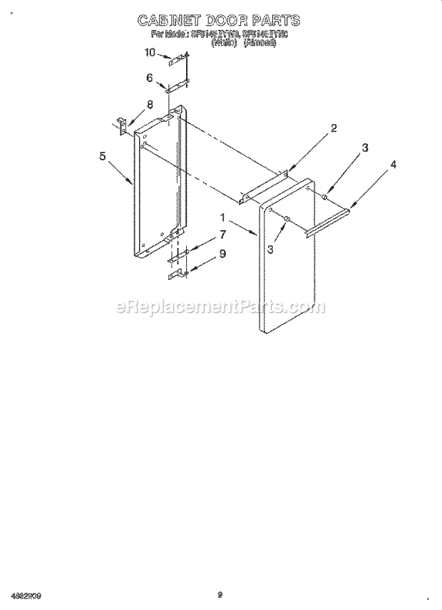 Whirlpool SF5140EYW0 36