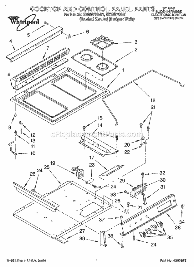 Whirlpool SS385PEBH1 30