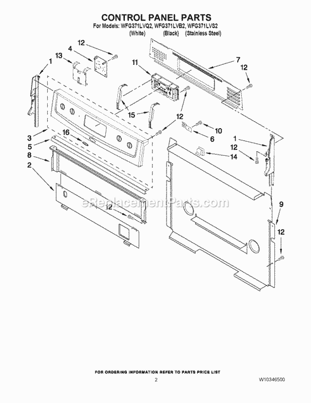 Whirlpool WFG371LVB2 30