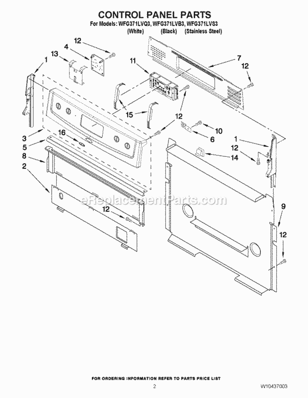 Whirlpool WFG371LVS3 30