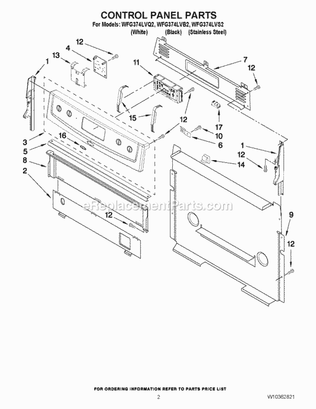 Whirlpool WFG374LVS2 30