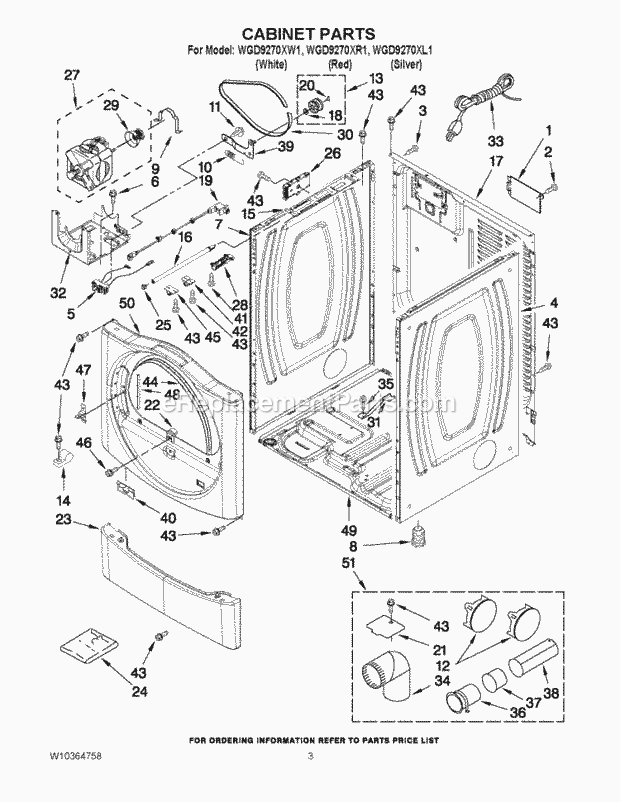 Whirlpool WGD9270XW1 27