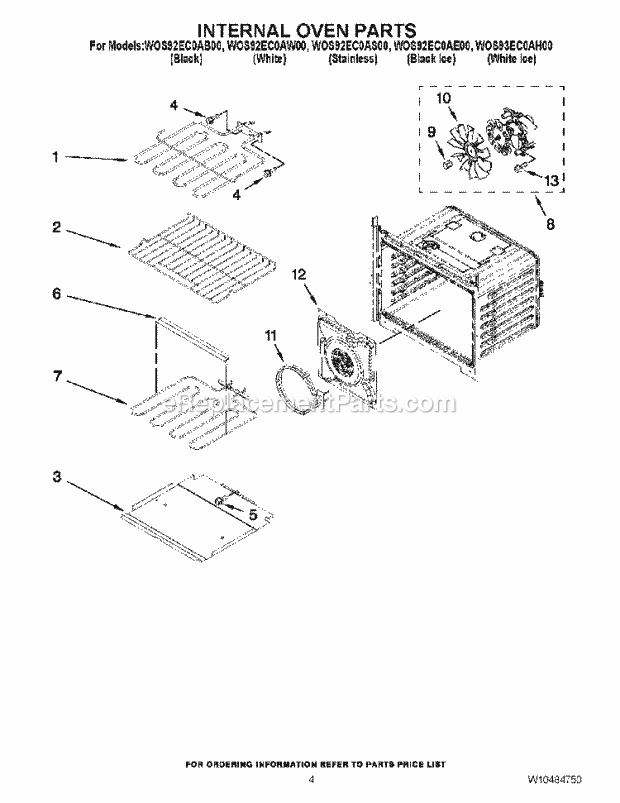 Whirlpool WOS93EC0AH00 30