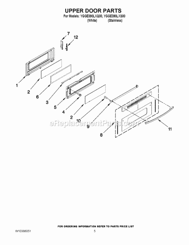 Whirlpool YGGE390LXQ00 30