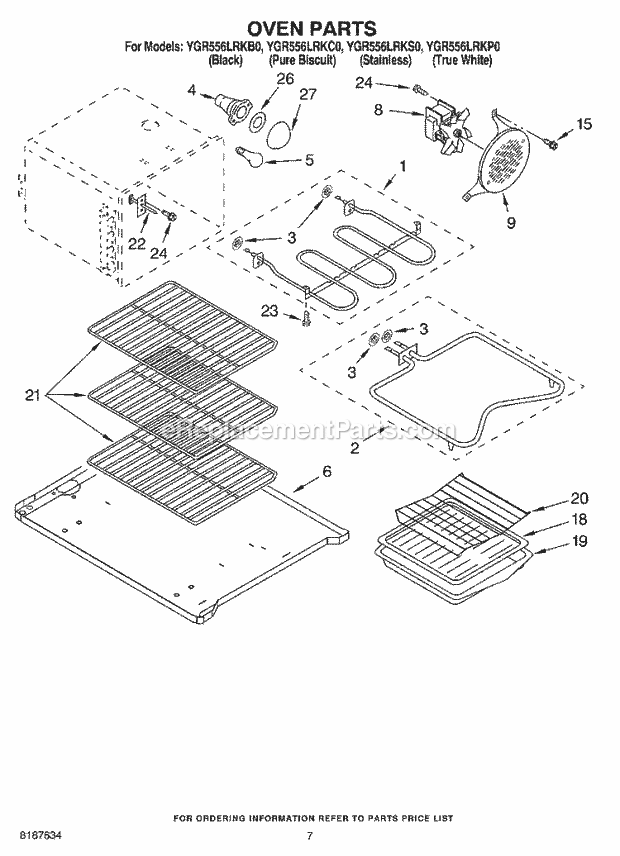 Whirlpool YGR556LRKC0 30