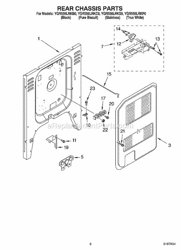 Whirlpool YGR556LRKC0 30