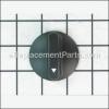 Whirlpool Knob Black part number: WP74003612