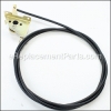 Yard Man Throttle Choke Cable: 67" part number: 946-0964
